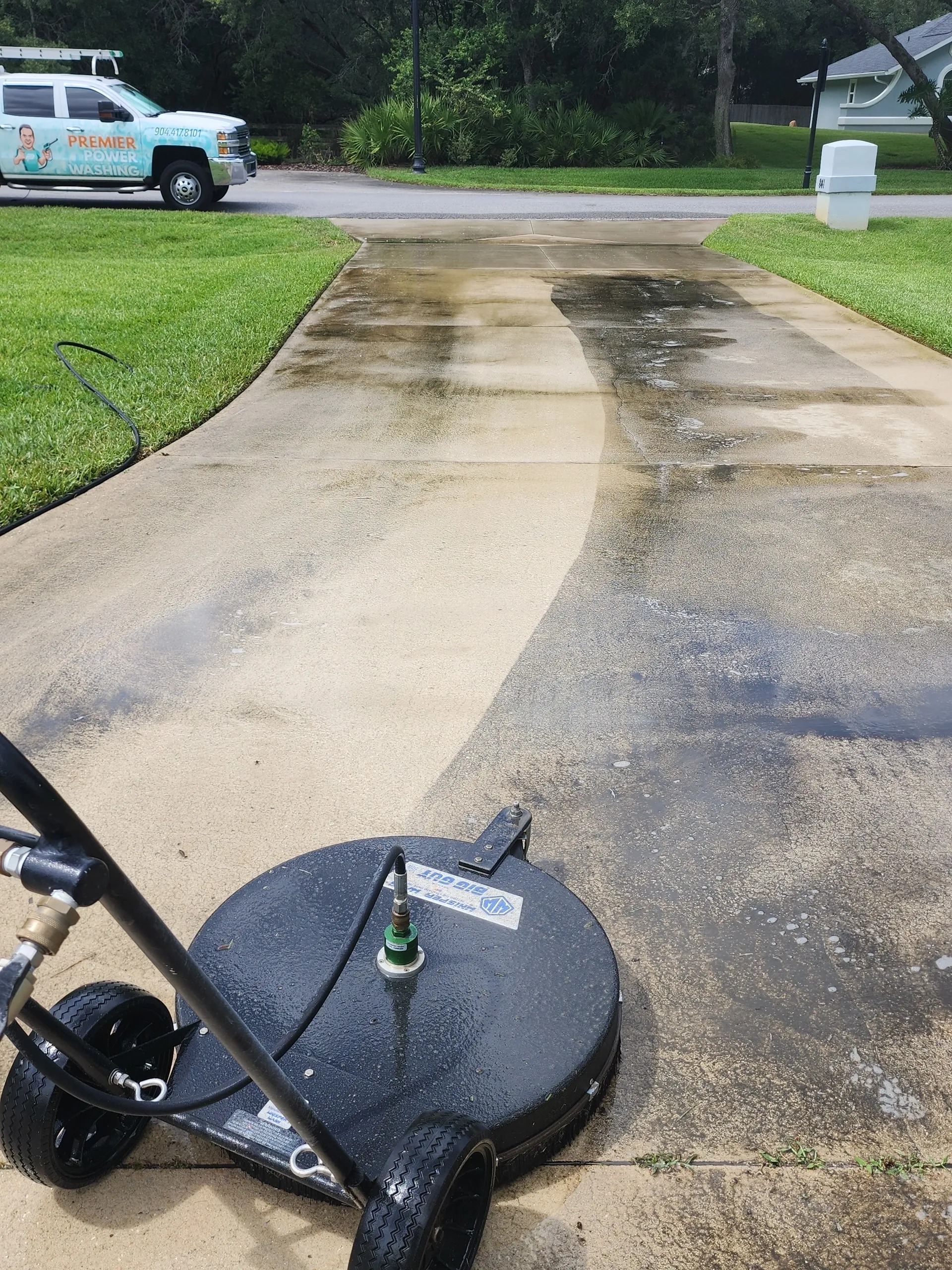 Pressure washing project 2