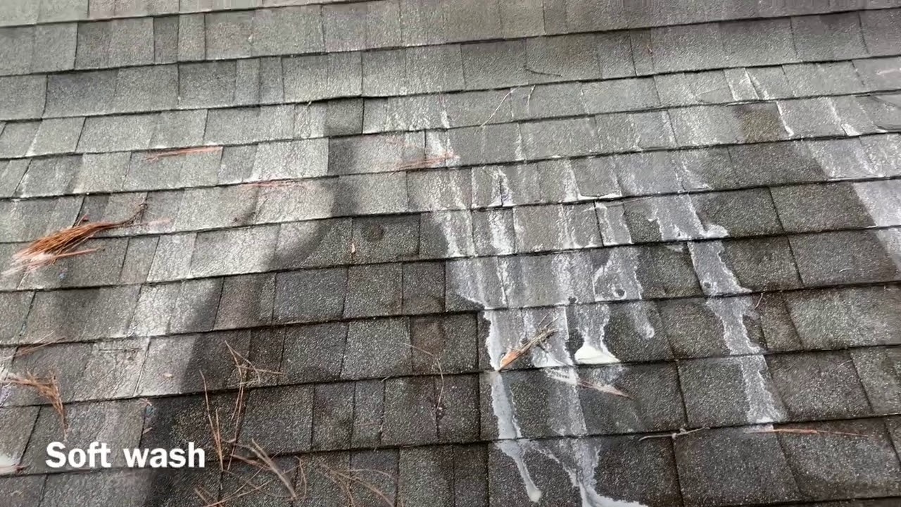 Roof washing project 3
